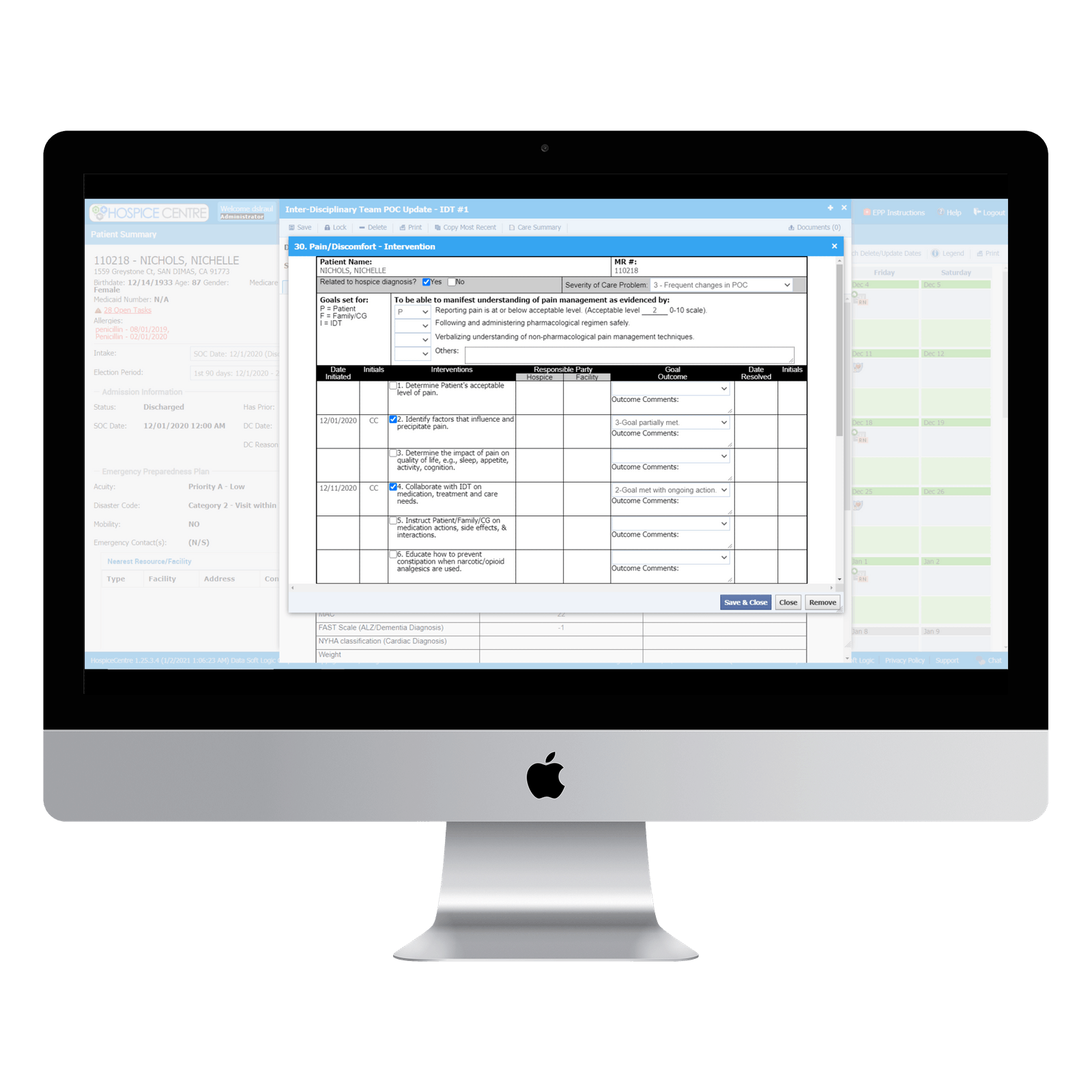 Data Soft Logic Hospice Centre